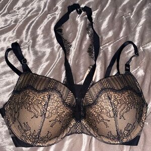 Victoria's Secret Black Lace Bra 32C